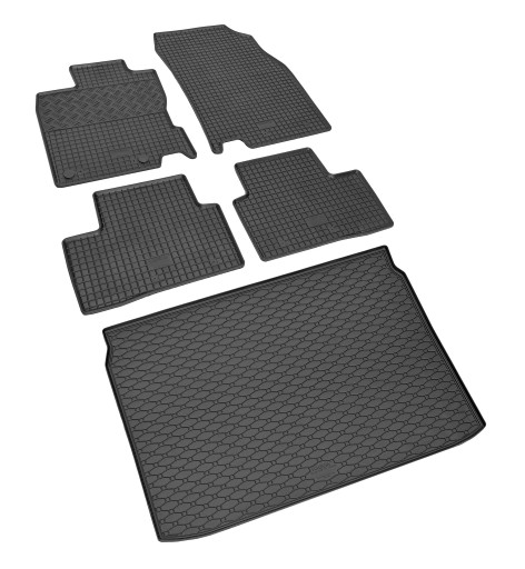 Комплект ковриков на Renault Kadjar 2015 г.в. | верхняя позиция – коврики