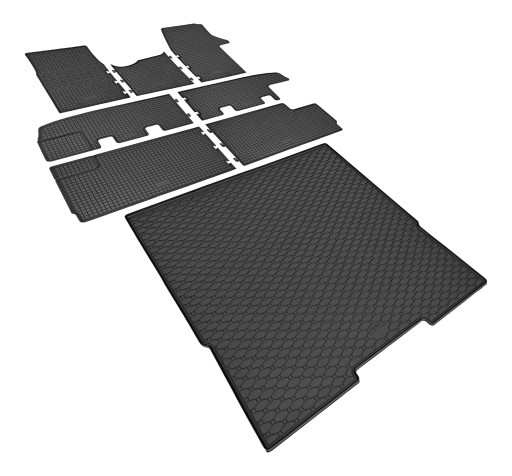 Комплект ковриков на Renault Trafic 2014 г.в./с 2021 г.в. | 8/9 мест L2