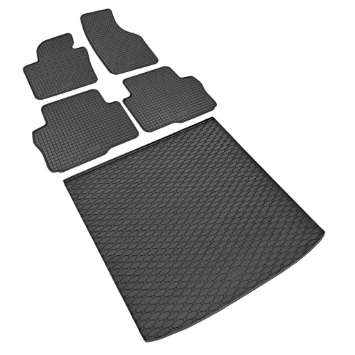 Комплект ковриков на SEAT Alhambra 5 мест 2010 г.в.