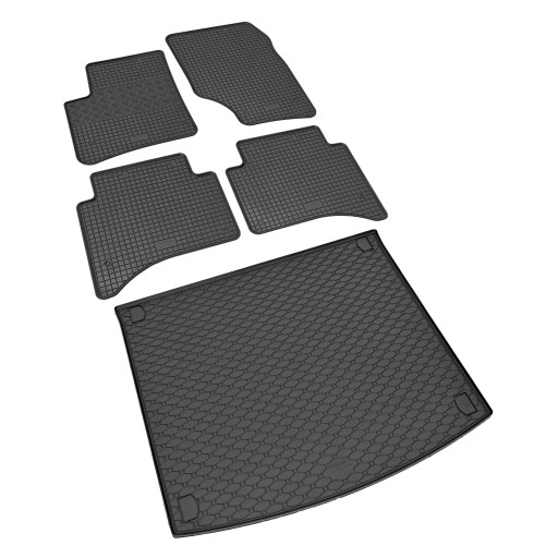 Комплект килимків на VW Touareg з 2002 по 2010 рр