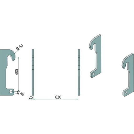 778755215 - Набір випалених елементів для Dieci Apollo 25.6, Faresin