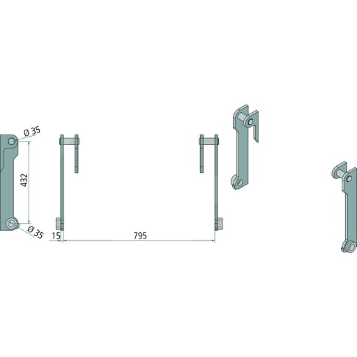 778755204 - Комплект випалених елементів для Schaeff SKL 823-832