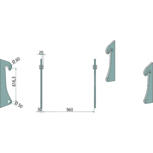 778755210 - Комплект випалених елементів для навантажувача Volvo