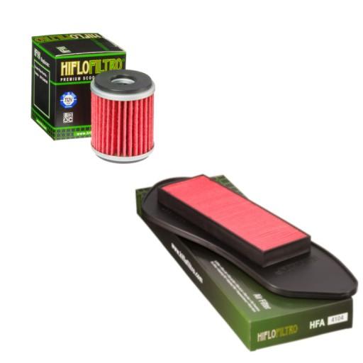 23 - Набір фільтрів HIFLO Yamaha YP 125 04-20