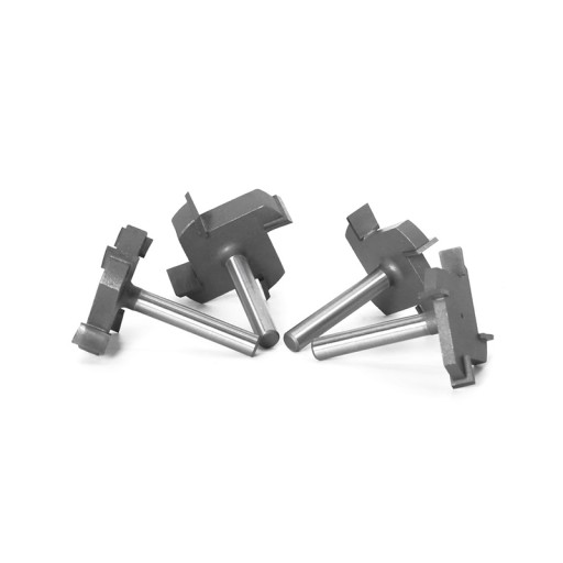 Набір різців по дереву, 4 шт., сплав + вуглецева сталь, срібло, див.