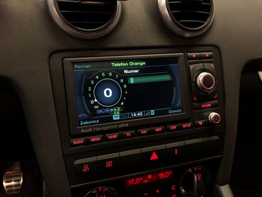 Комплект гучного зв'язку Bluetooth Audi A3 (8P)