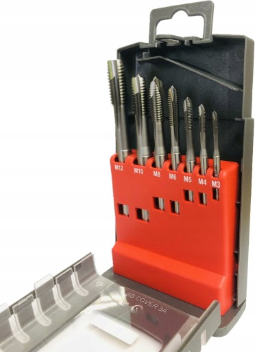 Набор метчиков CZP-8 B HSS-E Opti - Машинные метчики FANAR M3-M12