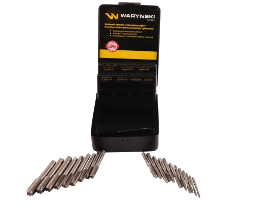Набір мітчиків М3-М12 21 шт. Waryński