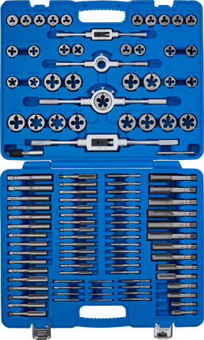 Набір мітчиків і плашок 110 дюймів BGS Technic 900