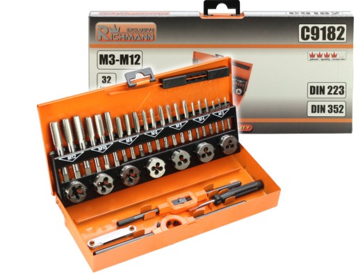 Набір мітчиків і матриць M3-M12 Corona Richmann C9182