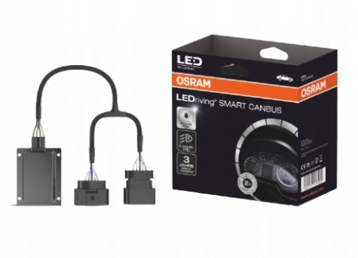 LEDSC03-2HFB - Комплект кабелів Osram Ledsc03 LEDriving Smart CANBUS, H7