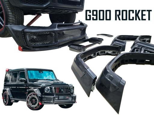 0051791941324 - Карбоновий комплект W463a W464 Brabus Rocket 900
