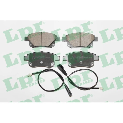 Комплект тормозных колодок дисковых тормозов LPR 05P1261