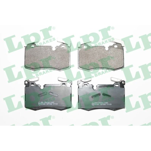 Комплект гальмівних колодок, дискові гальма LPR 05P1556