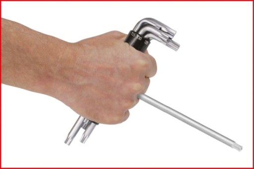 Набор длинных ключей TORX 3в1 Т10-Т50 8 шт. КС ИНСТРУМЕНТЫ