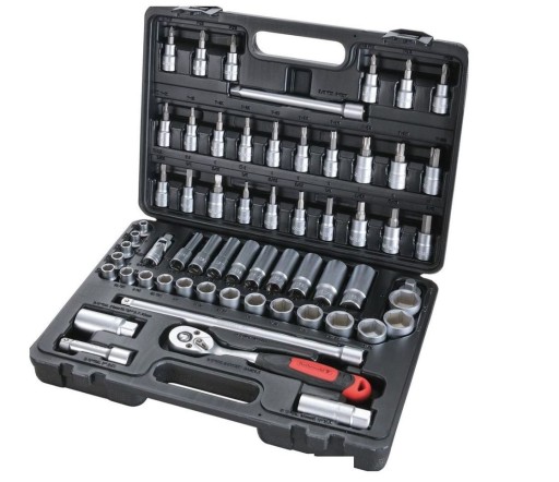 Набір дюймових гайкових ключів Rothewald на 61 шт