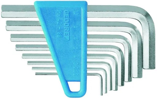 Набор шестигранных ключей Gedore, 2-10 мм