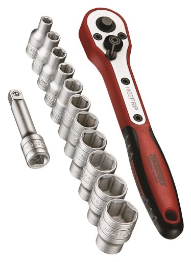 Набір торцевих ключів Teng Tools 1/4