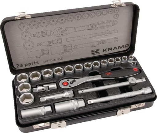 Набір торцевих ключів 3/8