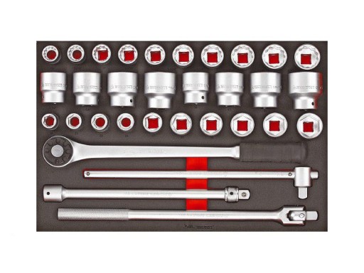 Набор торцевых ключей 32 шт. 3/4