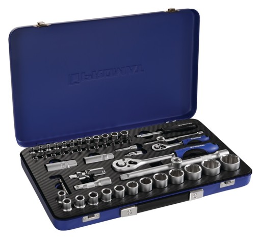 Набір торцевих ключів 1/4 + 1/2 PROMAT 55 шт