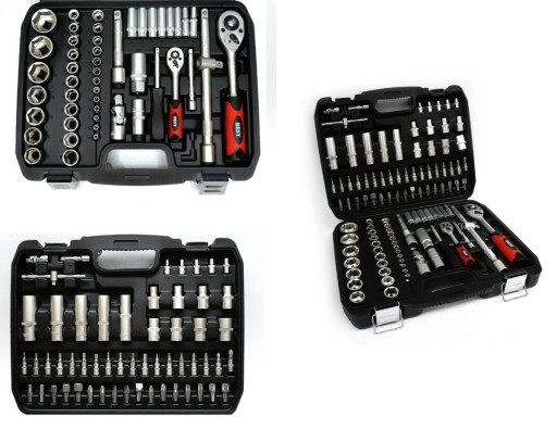 Набор торцевых ключей Geko ТОРЦЕВЫЕ КЛЮЧИ 108 элементов