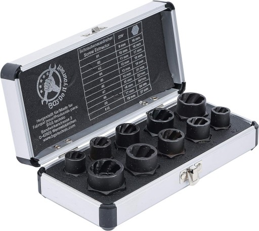 Набір торцевих ключів BGS Technic для болтів і гайок з обробленими головками
