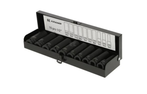 Набір подовжених ударних торцевих ключів 1/2