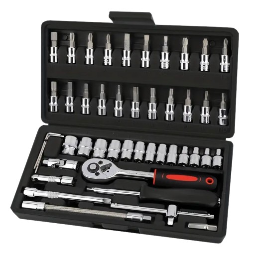 Набір торцевих ключів з тріскачкою 1/4