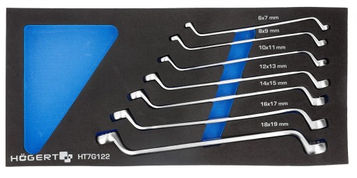 Набір торцевих ключів Hoegert Technik HT7G122