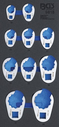 Набір ключів-кіготь | 10 мм (3/8 дюйма) / 12,5 мм (1/2 дюйма) / 20 мм (3/4 дюйма)