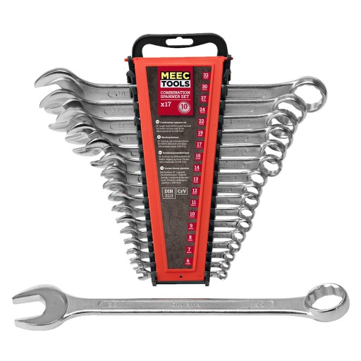 Набір ріжкових ключів 6-32 мм, 17 шт