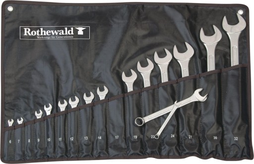 Набор рожковых ключей ROTHEWALD