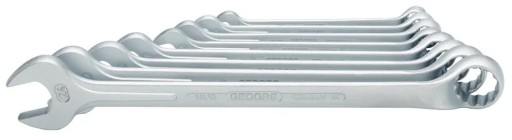 Набір комбінованих ключів 10-24мм 8 шт. зігнутий, GEDORE