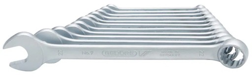 Набор ключей комбинированных, 8-22 мм, 11 шт. прямо, ГЕДОРЕ