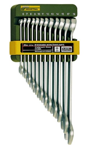 Набор комбинированных ключей PROXXON, 12 предметов — Прочные и долговечные ключи!