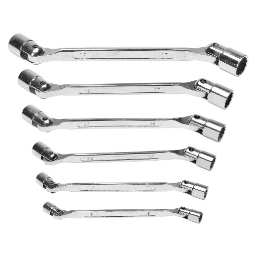 Набор шарнирных ключей Meec Tools, 6 предметов