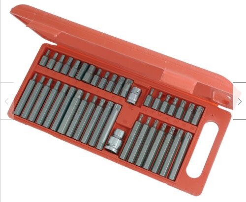 Набор шестигранных гаечных ключей 40 шт.