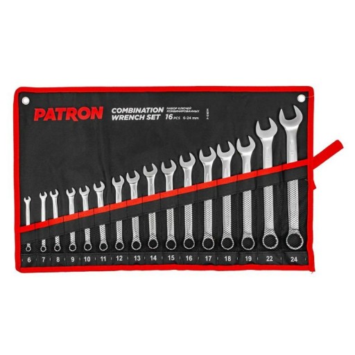 Набір ключів комбінованих 16 шт. 6-24 мм