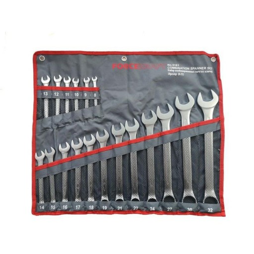 Набір комбінованих ключів 18 шт. 8-32 мм
