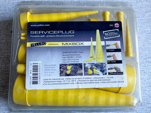 Набір сервісних розеток | 1-42мм | YELLOC