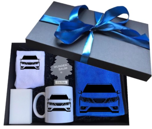 Набор кружка подарок день рождения именины-для водителя SAAB