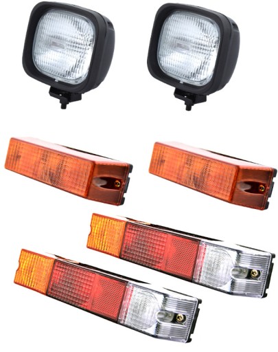 ZW-L3017 - Комплект передних и задних фонарей Toyota 5FG / FD