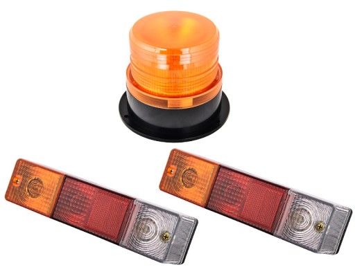 ZW-L3025TK - Комплект задних фонарей Hangcha серии H с петухом