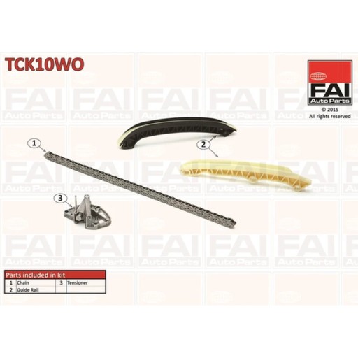 TCK10WO - Комплект ланцюга ГРМ Fai AutoParts TCK10WO