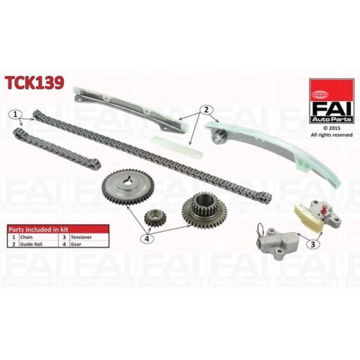 TCK139 - Комплект ланцюга ГРМ Fai AutoParts TCK139