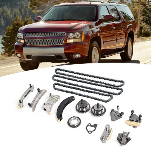 QC29304 - Комплект ланцюга ГРМ TK428 підходить для ATS 3.6L 217CID V6 Flex Dohc ZU