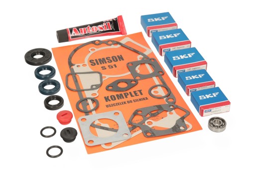 77097 - Комплект підшипників SKF Simson S51 SR50 Scooter