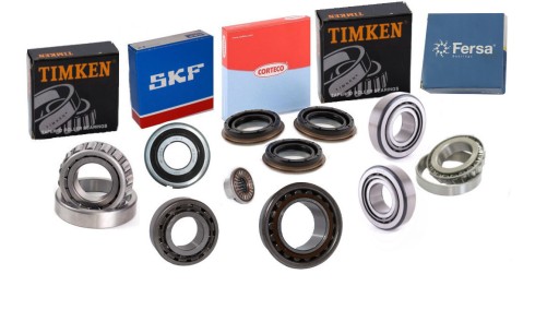 Комплект подшипников и уплотнителей для коробки передач 02Z VW T5 Transporter