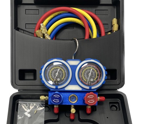 Набір манометра AKLI, тестер, вимірювач кондиціонера R22 R32 R134a R410
